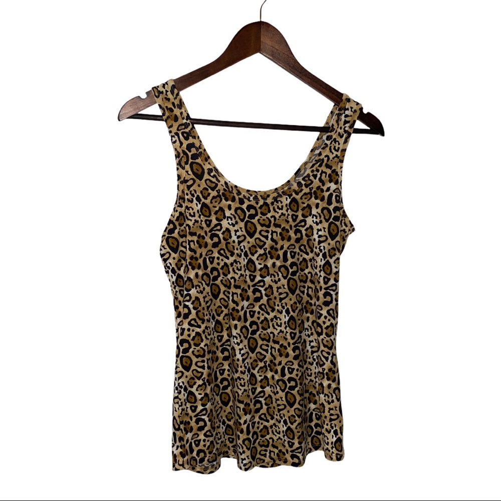 NO Boundaries Animal Print Tank Top